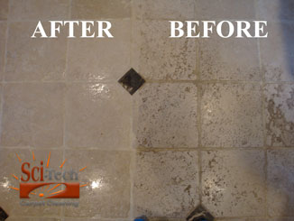 Tile and grout cleaning